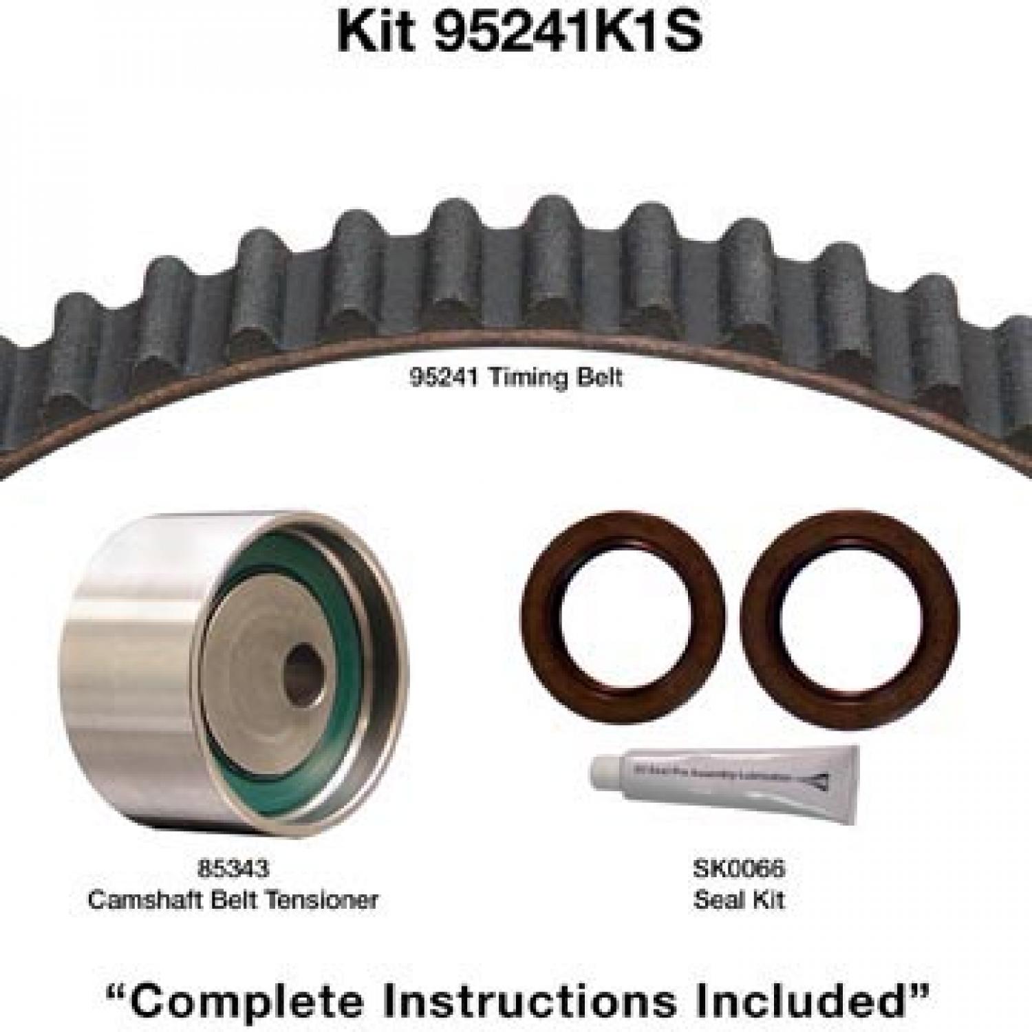 Dayco 95241K1S - Engine Timing Belt Kit Dayco 95241K1S Engine Timing Belt Kit product image 1 of 1