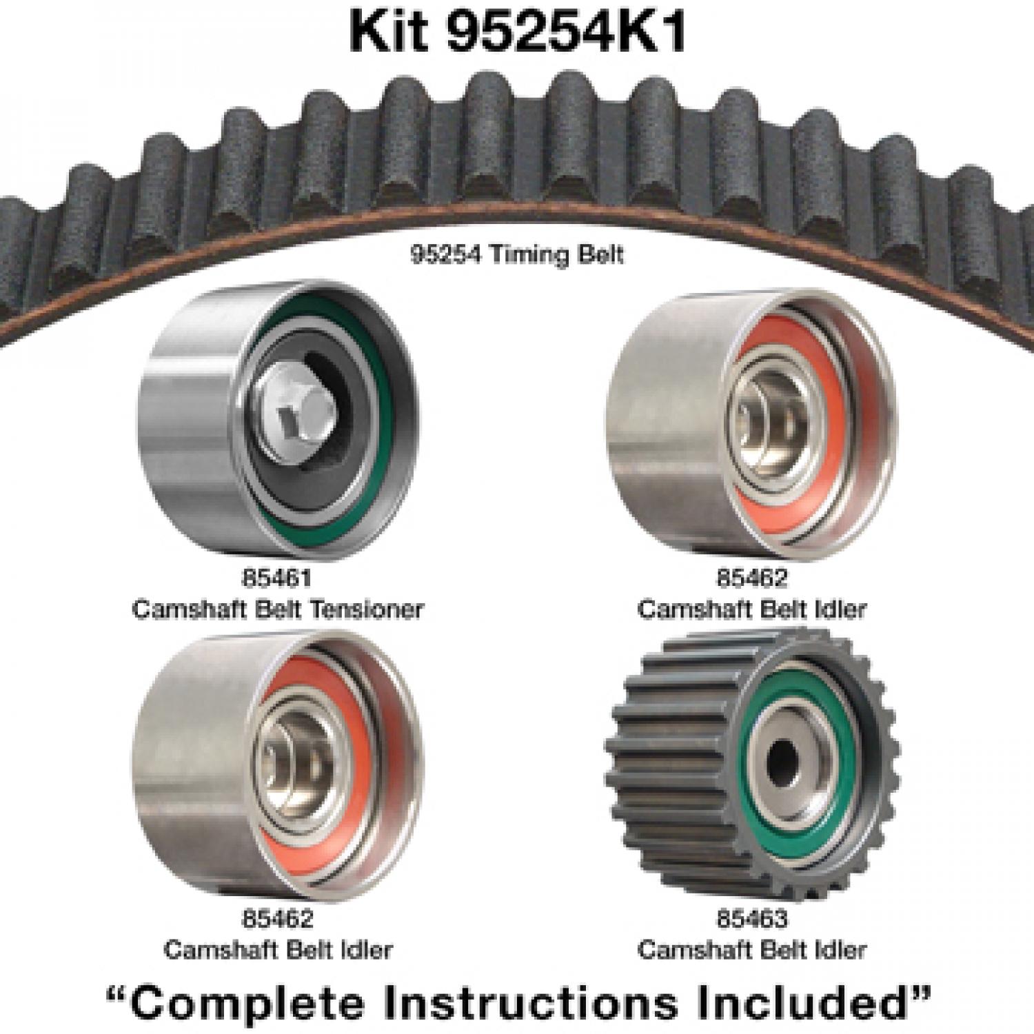 Dayco 95254K1 Engine Timing Belt Component Kit product image 1 of 1