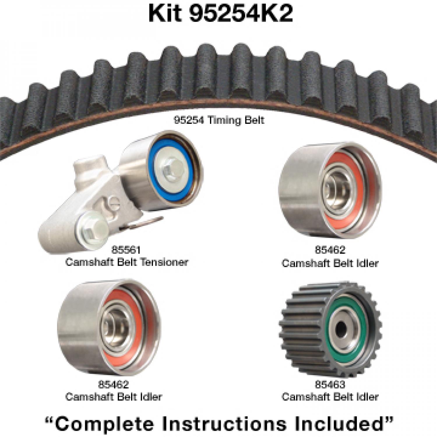 Dayco 95254K2 Engine Timing Belt Component Kit product image 1 of 1
