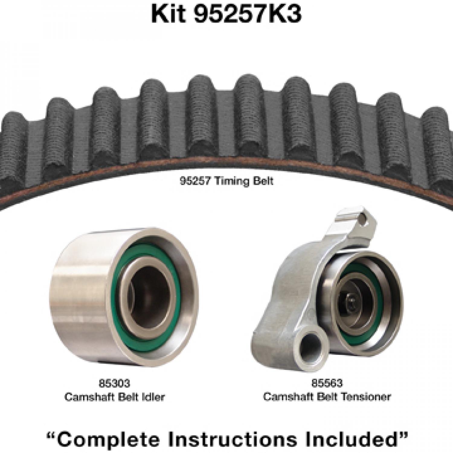 Dayco 95257K3 Engine Timing Belt Component Kit product image 1 of 1