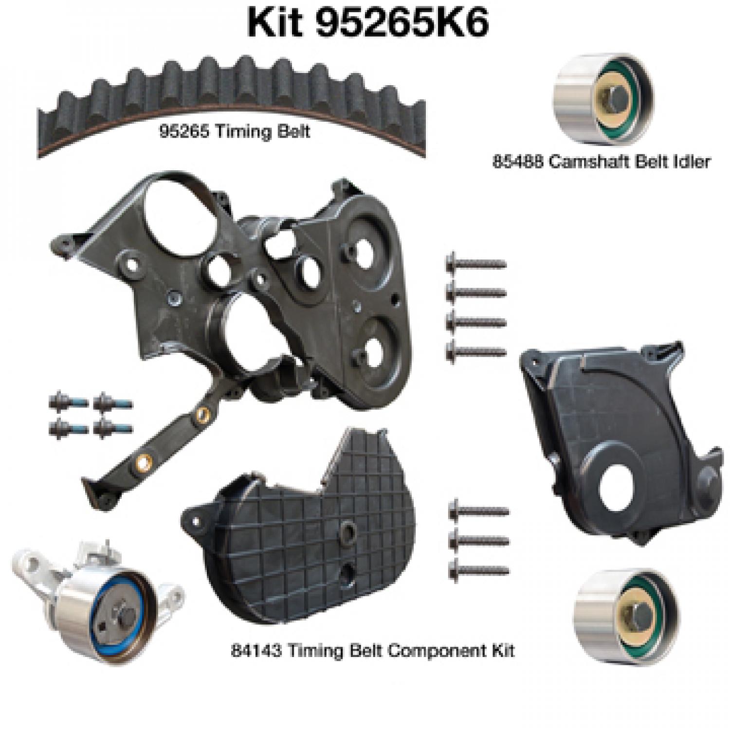 Dayco 95265K6 Engine Timing Belt Component Kit product image 1 of 1