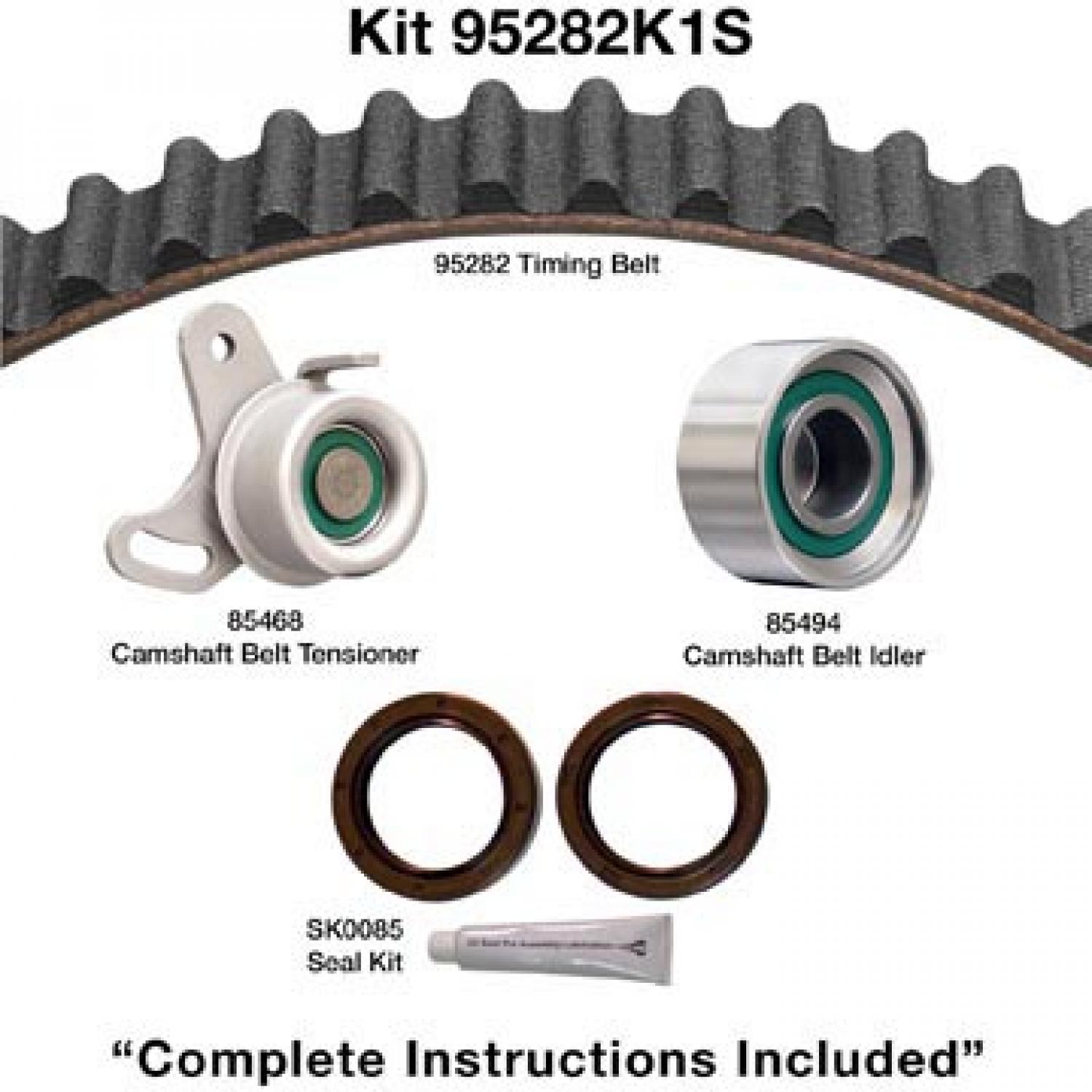 Dayco 95282K1S - Engine Timing Belt Kit Dayco 95282K1S Engine Timing Belt Kit product image 1 of 1