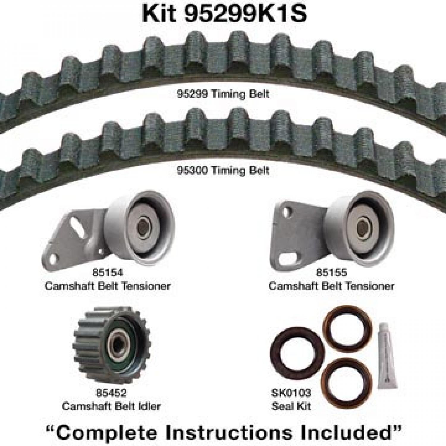 Dayco 95299K1S - Engine Timing Belt Kit Dayco 95299K1S Engine Timing Belt Kit product image 1 of 1
