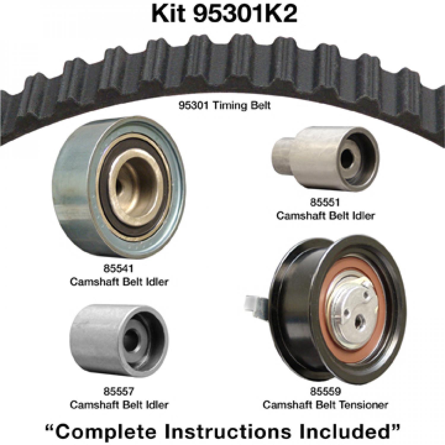 Dayco 95301K2 Engine Timing Belt Component Kit product image 1 of 1