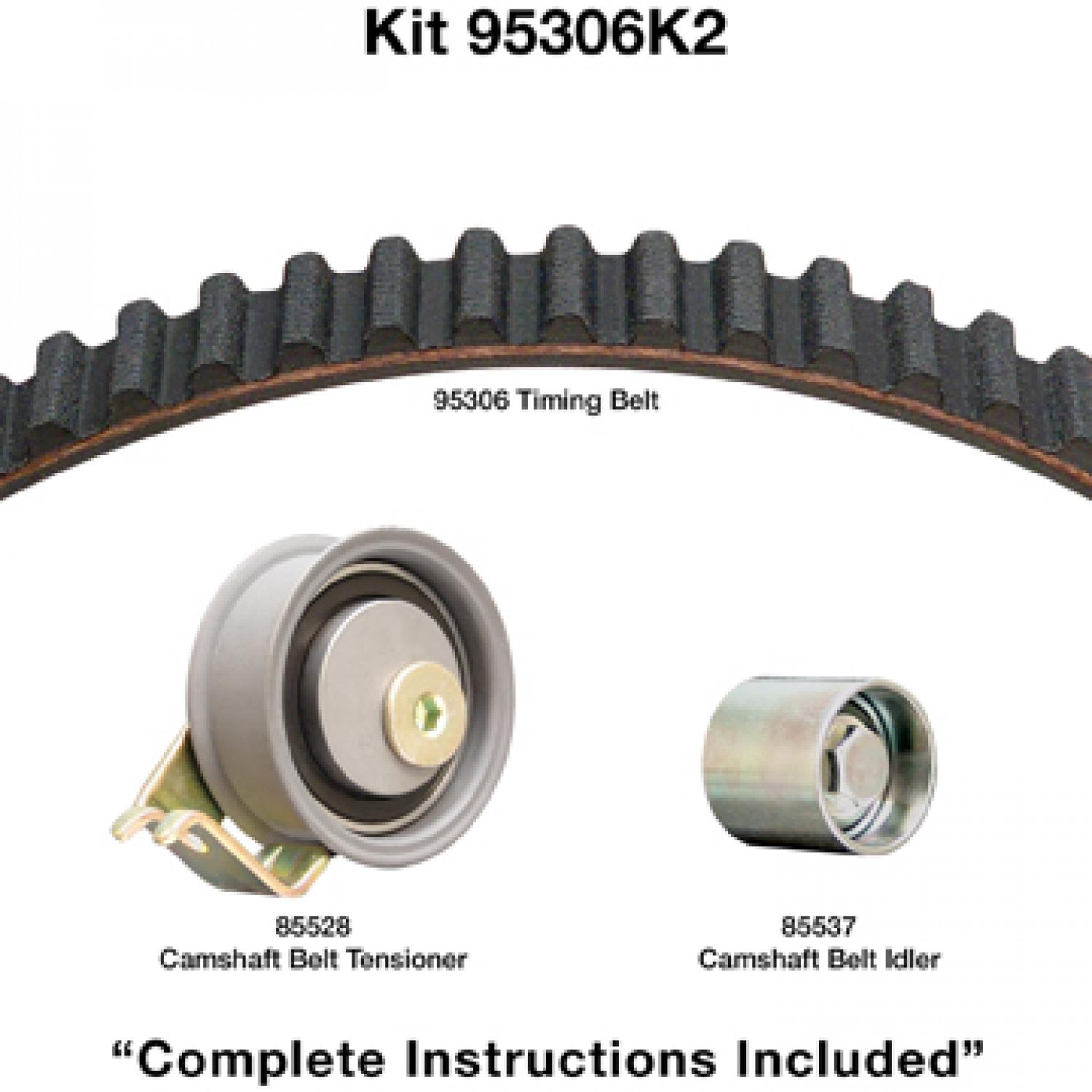 Dayco 95306K2 Engine Timing Belt Component Kit product image 1 of 1