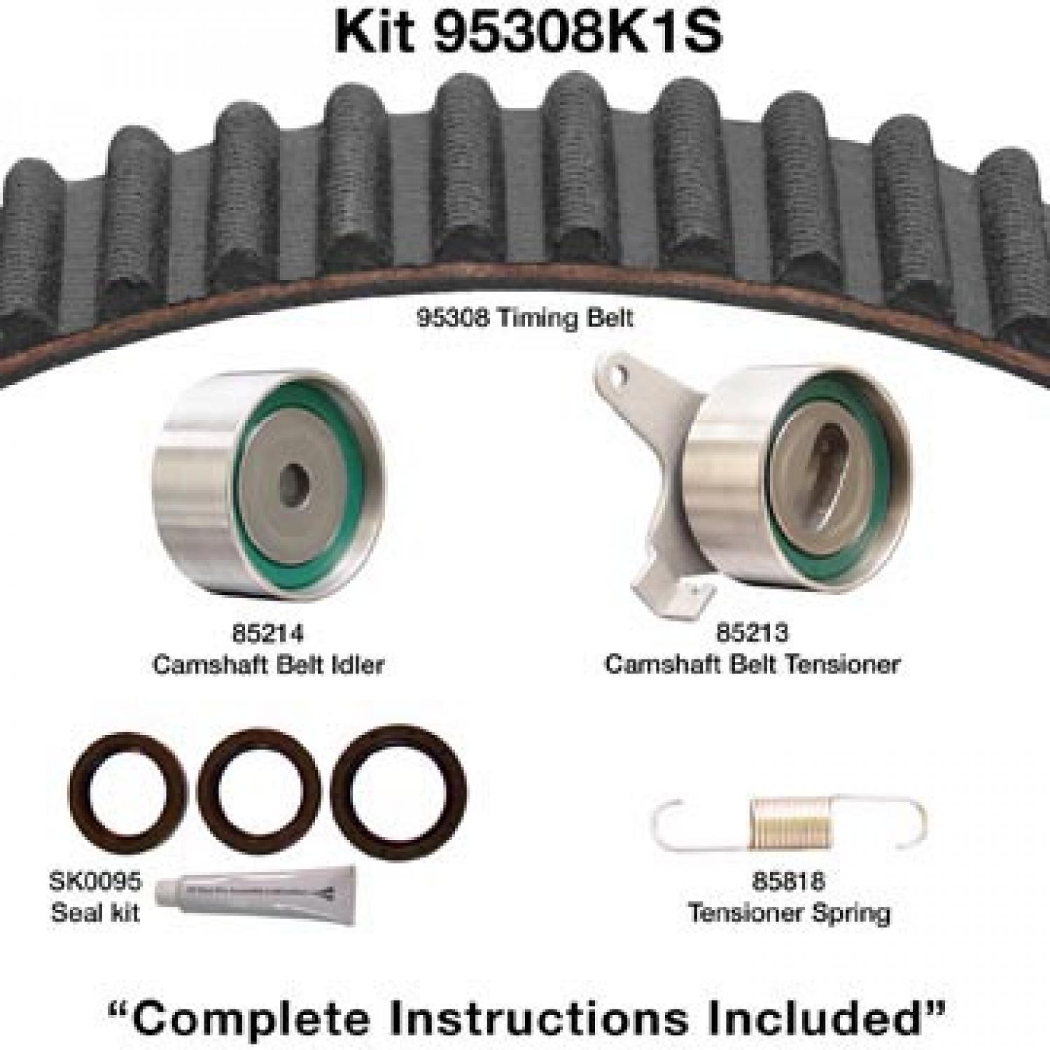 Dayco 95308K1S - Engine Timing Belt Kit Dayco 95308K1S Engine Timing Belt Kit product image 1 of 1