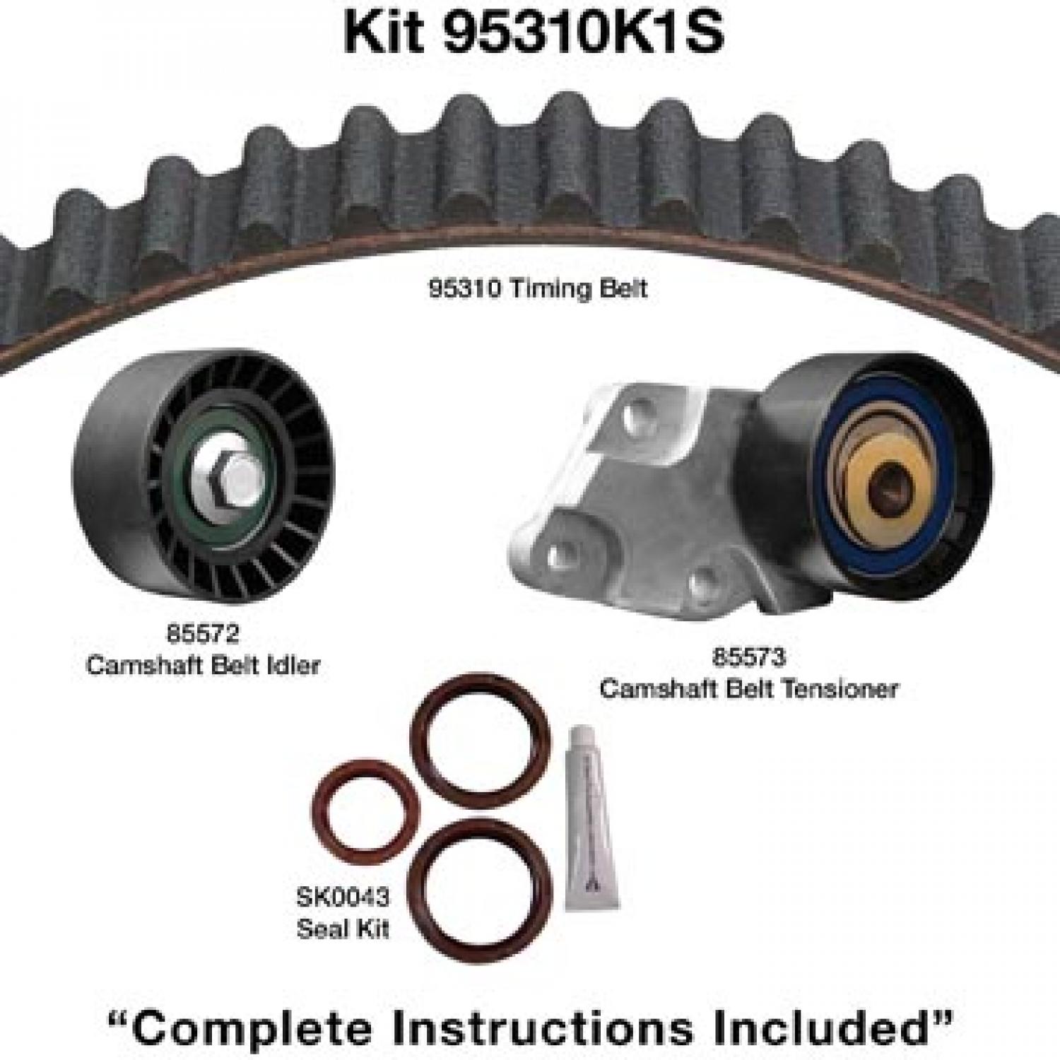 Dayco 95310K1S - Engine Timing Belt Kit Dayco 95310K1S Engine Timing Belt Kit product image 1 of 1