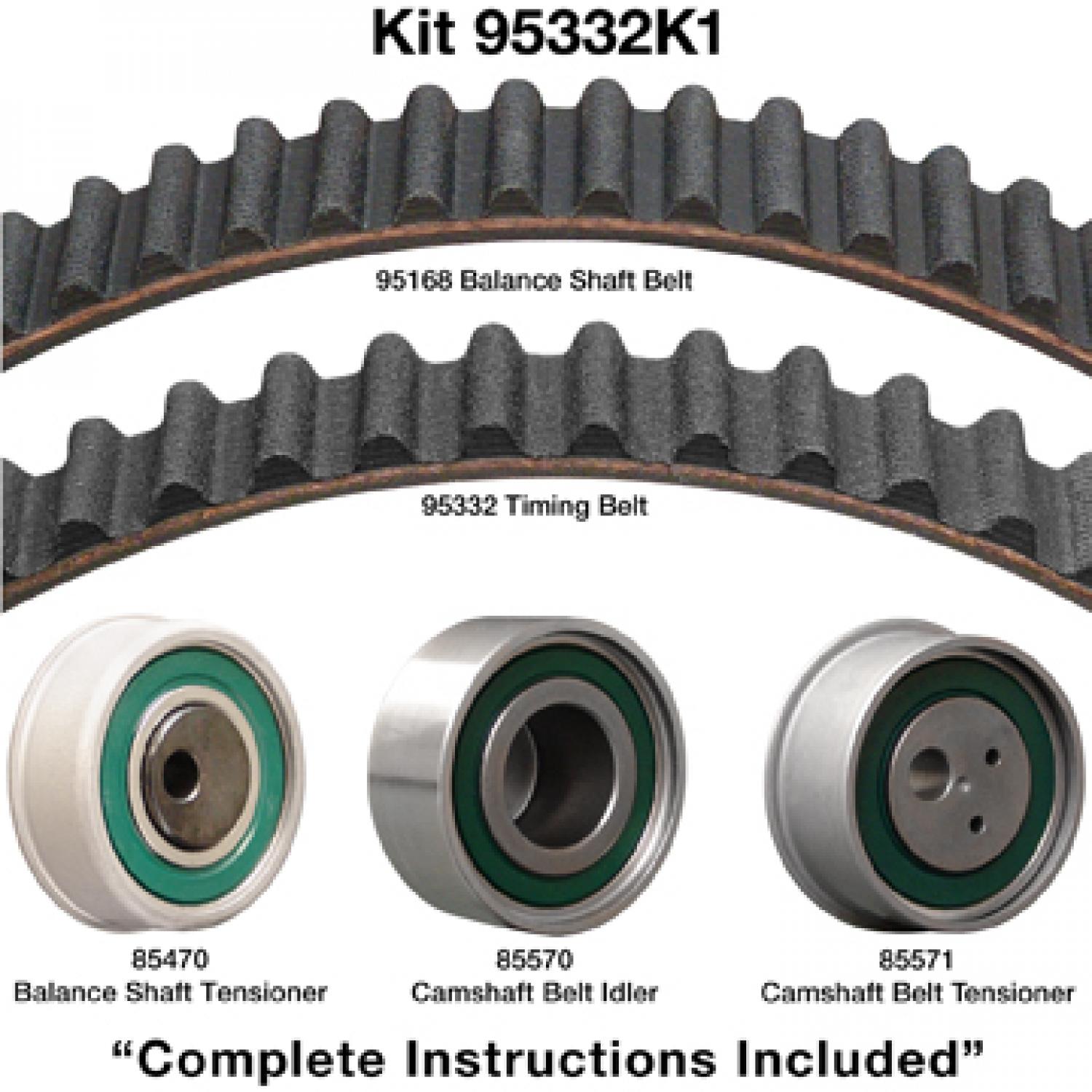 Dayco 95332K1 Engine Timing Belt Component Kit product image 1 of 1