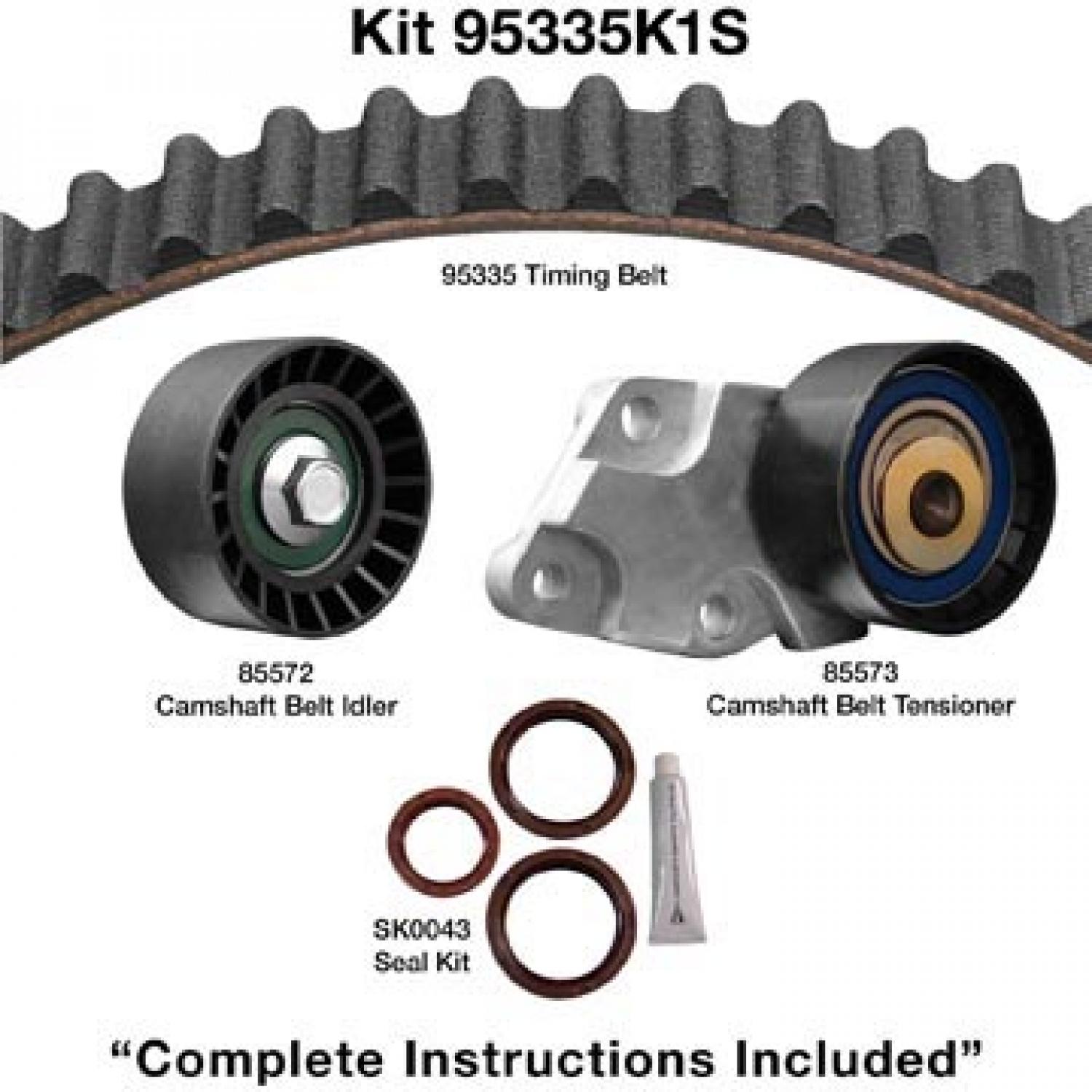 Dayco 95335K1S - Engine Timing Belt Kit Dayco 95335K1S Engine Timing Belt Kit product image 1 of 1