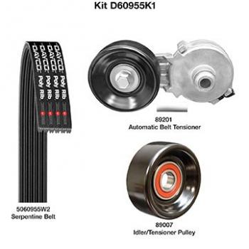 Dayco D60955K1 Serpentine Belt Drive Component Kit product image 1 of 1