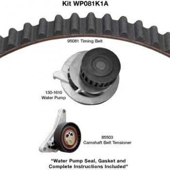Dayco WP081K1A Engine Timing Belt Kit with Water Pump product image 1 of 1
