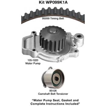 Dayco WP099K1A Engine Timing Belt Kit with Water Pump product image 1 of 1