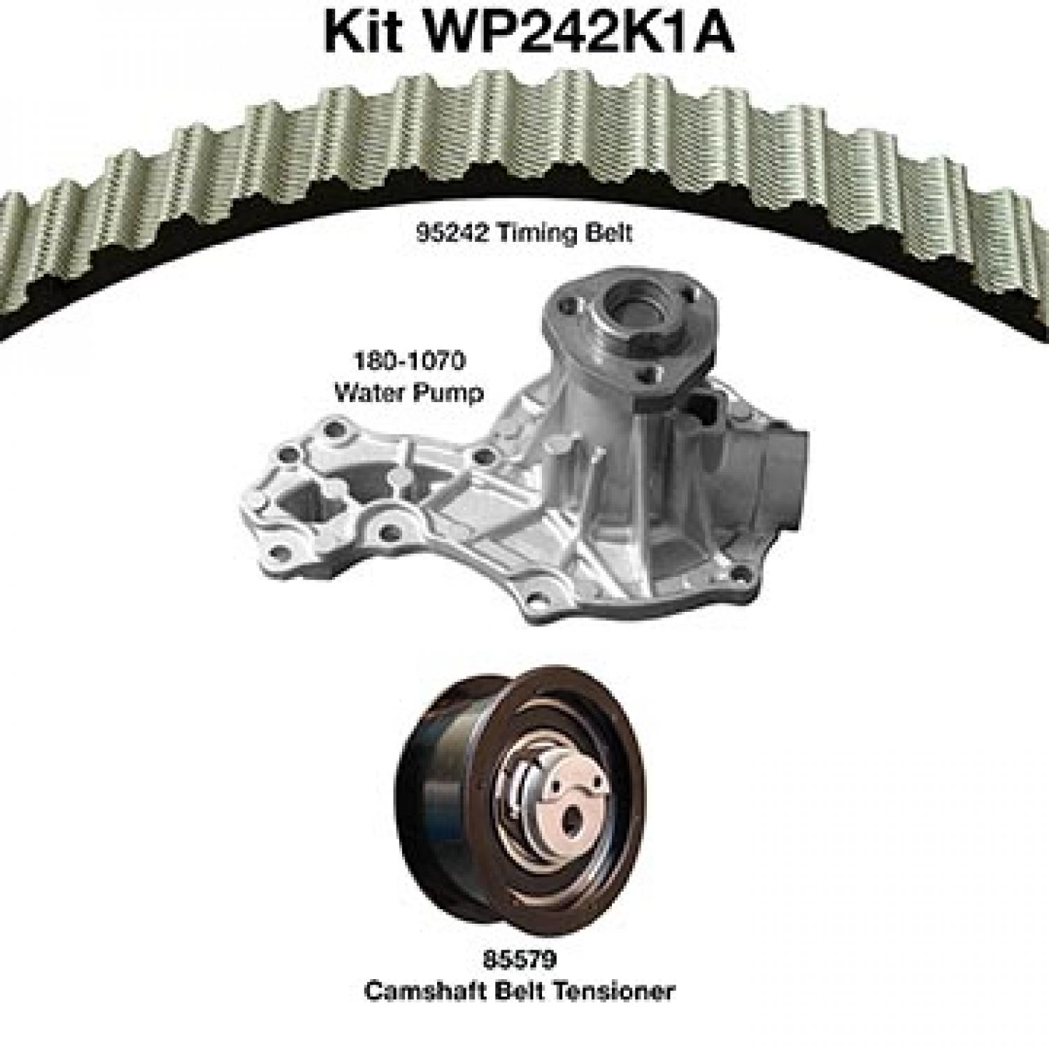 Dayco WP242K1A Engine Timing Belt Kit with Water Pump product image 1 of 1