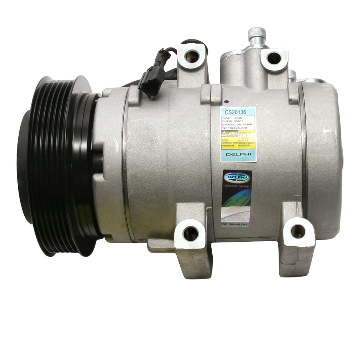 Delphi CS20136 A/C Compressor product image 1 of 7