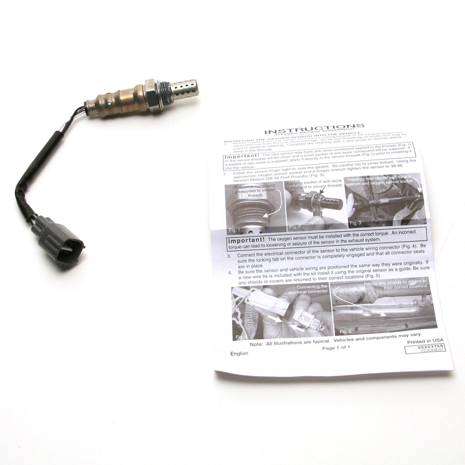 Delphi ES20325 Oxygen Sensor product image 3 of 4