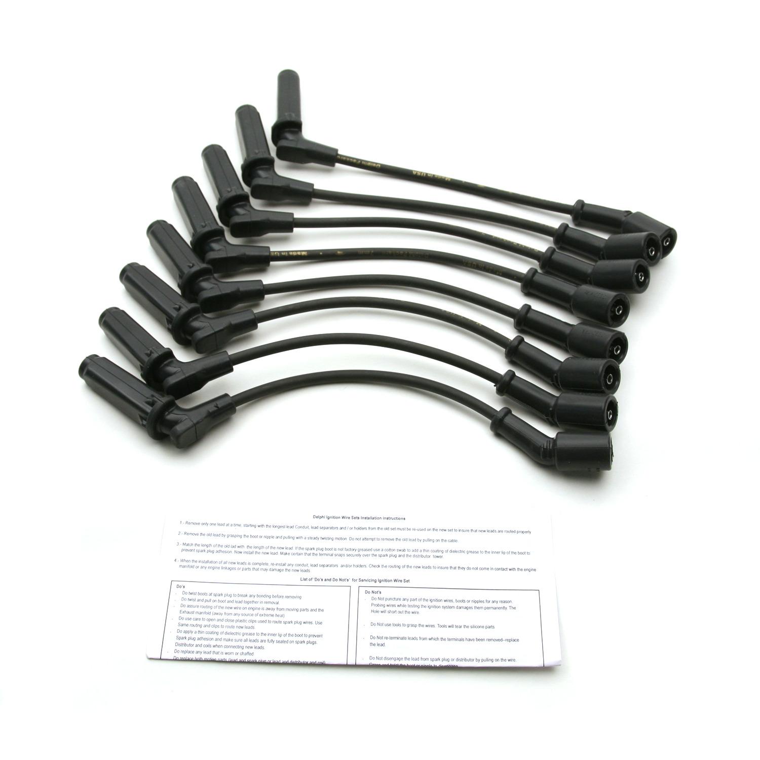 Delphi XS10542 Spark Plug Wire Set product image 2 of 2