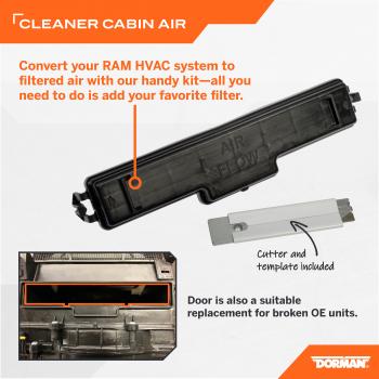 Dorman 259101 Cabin Air Filter Cover product image 5 of 5