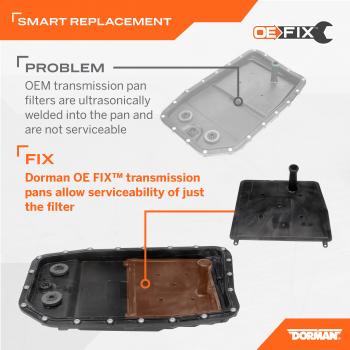 Dorman 265850 Transmission Oil Pan product image 4 of 13