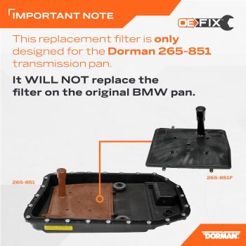 Dorman 265851F Auto Trans Filter Kit product image 6 of 6