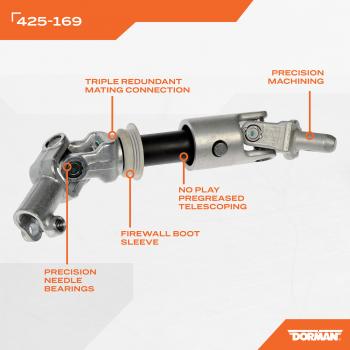 Dorman 425169 Steering Shaft product image 5 of 6