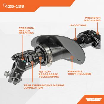 Dorman 425189 Steering Shaft product image 4 of 4