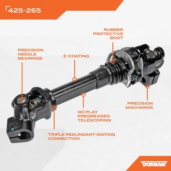 Dorman 425265 Steering Shaft product image 4 of 4