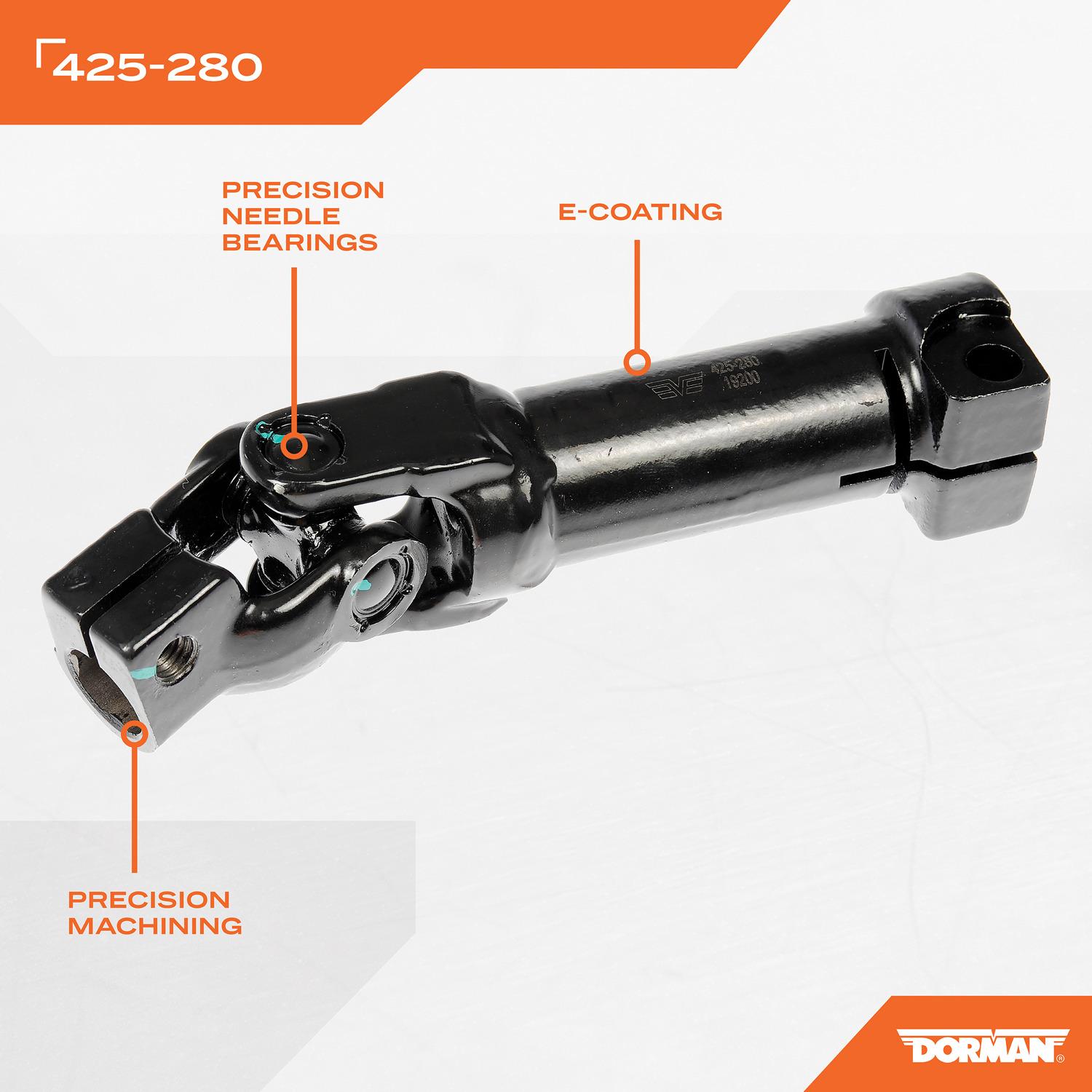 Dorman 425280 Steering Shaft product image 5 of 5