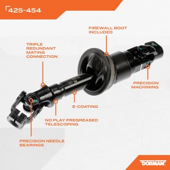 Dorman 425454 Steering Shaft product image 5 of 5