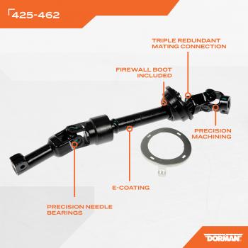 Dorman 425462 Steering Shaft product image 6 of 6
