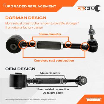 Dorman 527168 Lateral Arm and Ball Joint Assembly product image 5 of 5