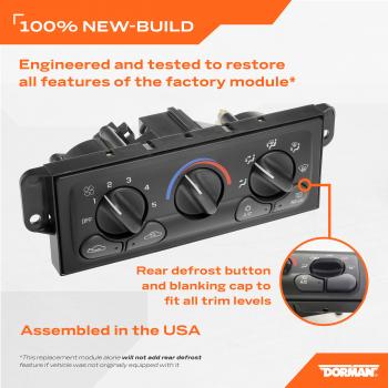 Dorman 599213 HVAC Control Module product image 5 of 6