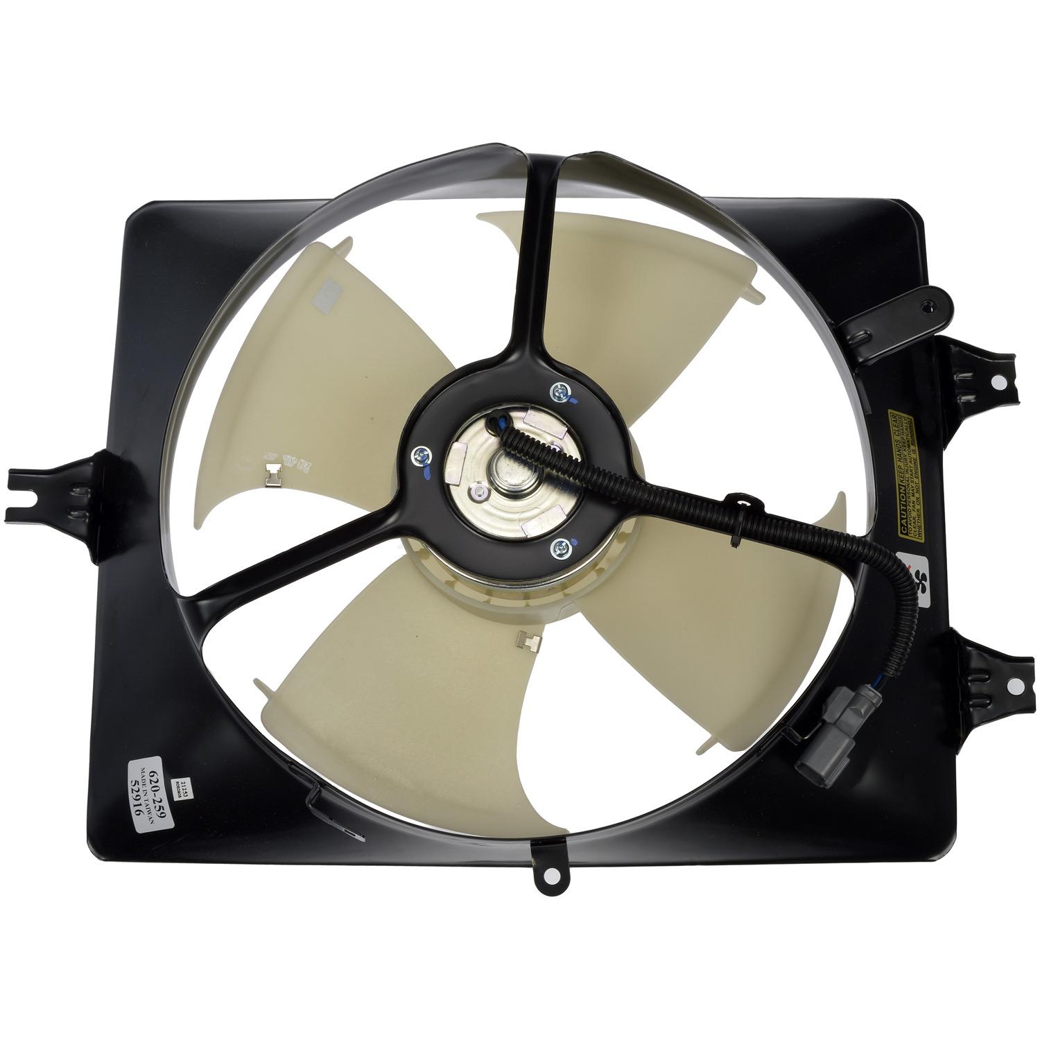 Dorman 620259 A/C Condenser Fan Assembly product image 1 of 4