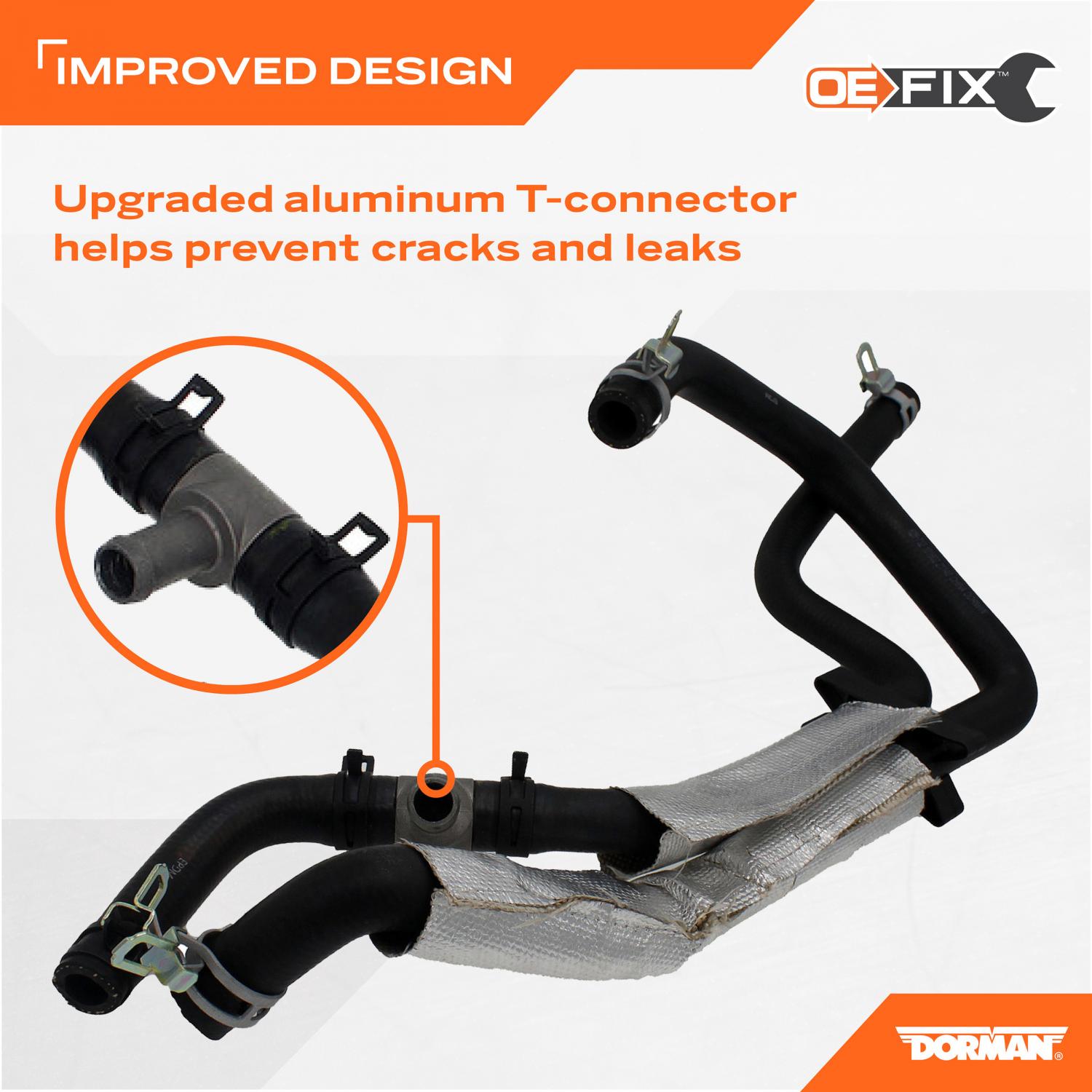 Dorman 626712 HVAC Heater Hose Assembly product image 5 of 5