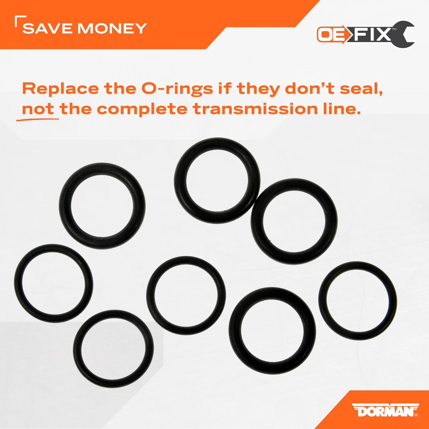 Dorman 66236 - Auto Trans Oil Cooler O-Ring Dorman 66236 Auto Trans Oil Cooler O-Ring product image 5 of 5