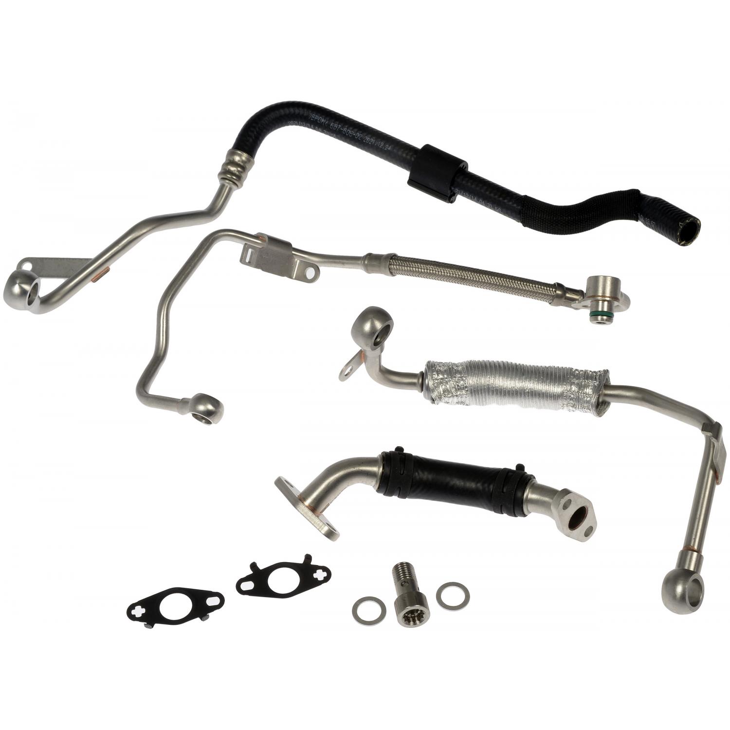 Dorman 667072 Turbocharger Coolant and Oil Supply / Return Line Kit product image 1 of 6