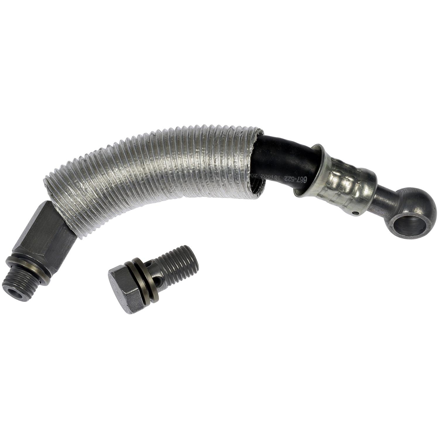 Dorman 667522 Turbocharger Coolant Line product image 4 of 6