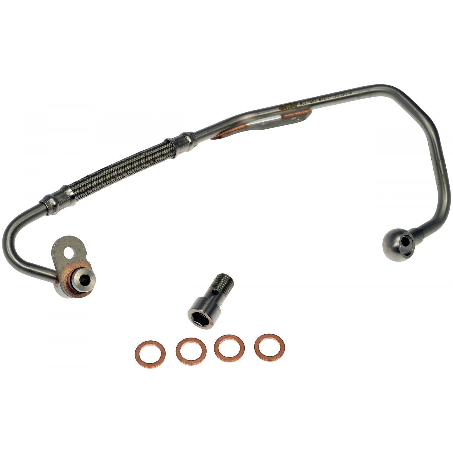 Dorman 667582 - Turbocharger Oil Line Dorman 667582 Turbocharger Oil Line product image 4 of 5
