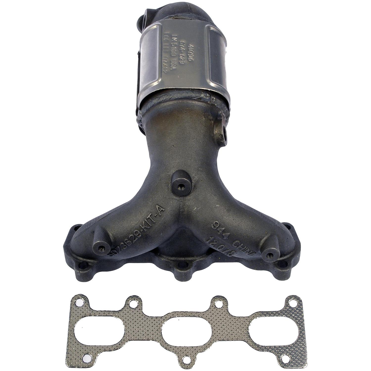 Dorman 672629 - Exhaust Manifold with Integrated Catalytic Converter Dorman 672629 Exhaust Manifold with Integrated Catalytic Converter product image 3 of 7