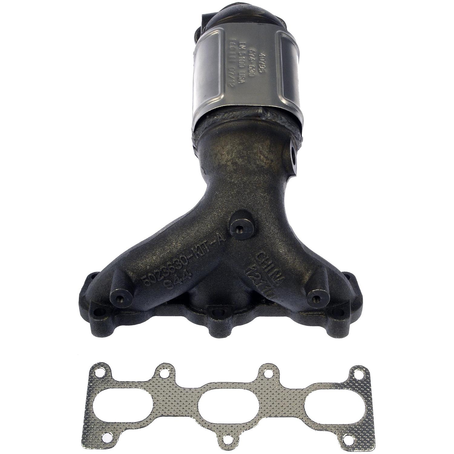 Dorman 672630 Exhaust Manifold with Integrated Catalytic Converter product image 3 of 4