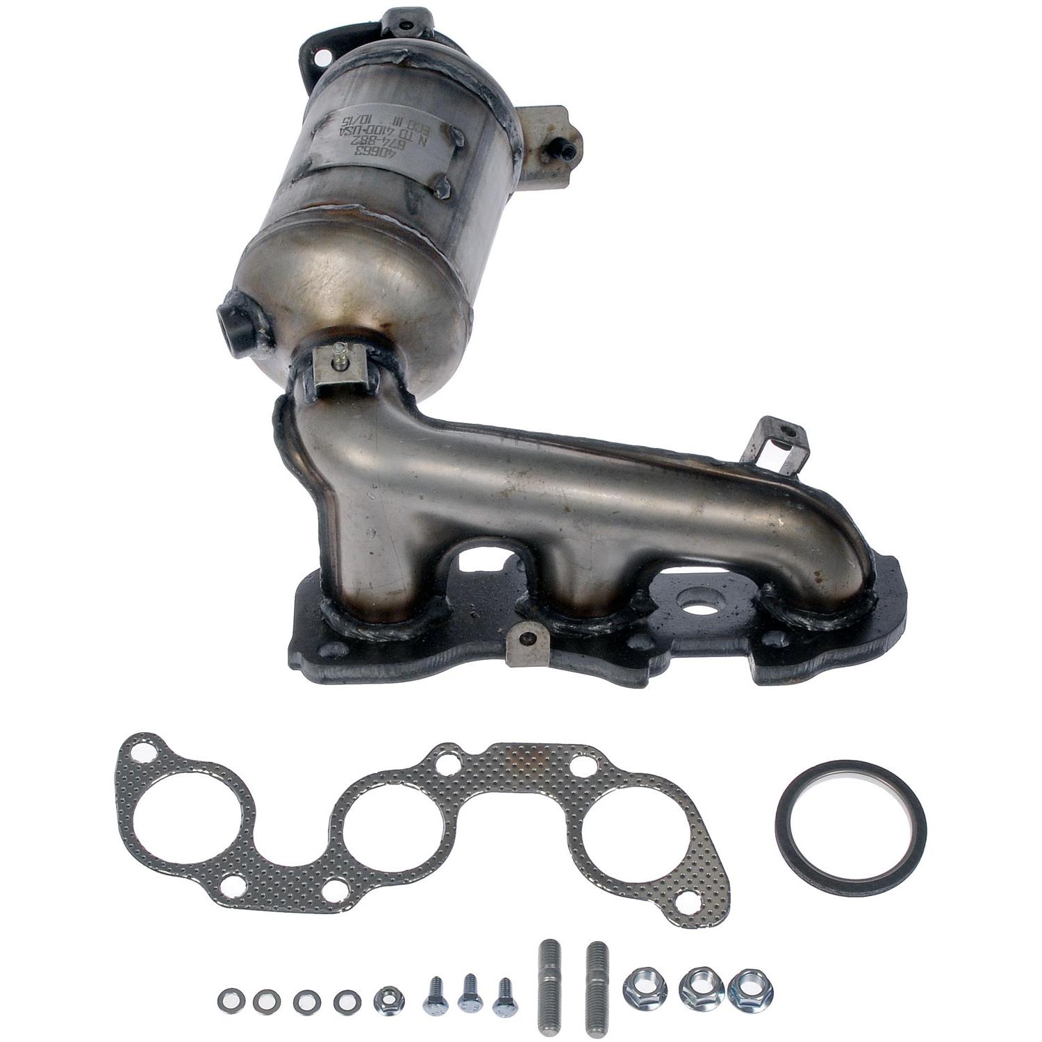 Dorman 672882 Exhaust Manifold with Integrated Catalytic Converter product image 3 of 4