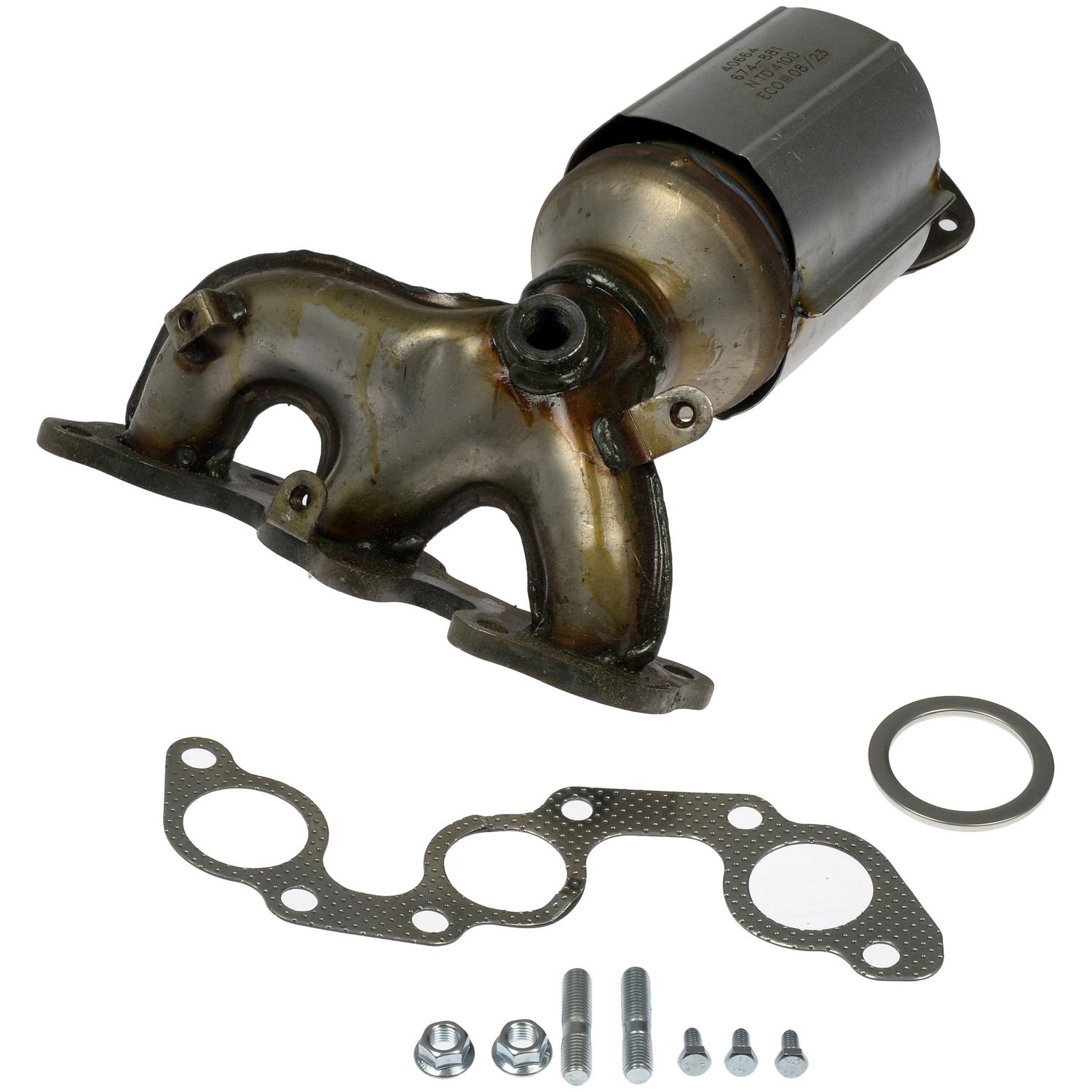 Dorman 673881 Exhaust Manifold with Integrated Catalytic Converter product image 4 of 5