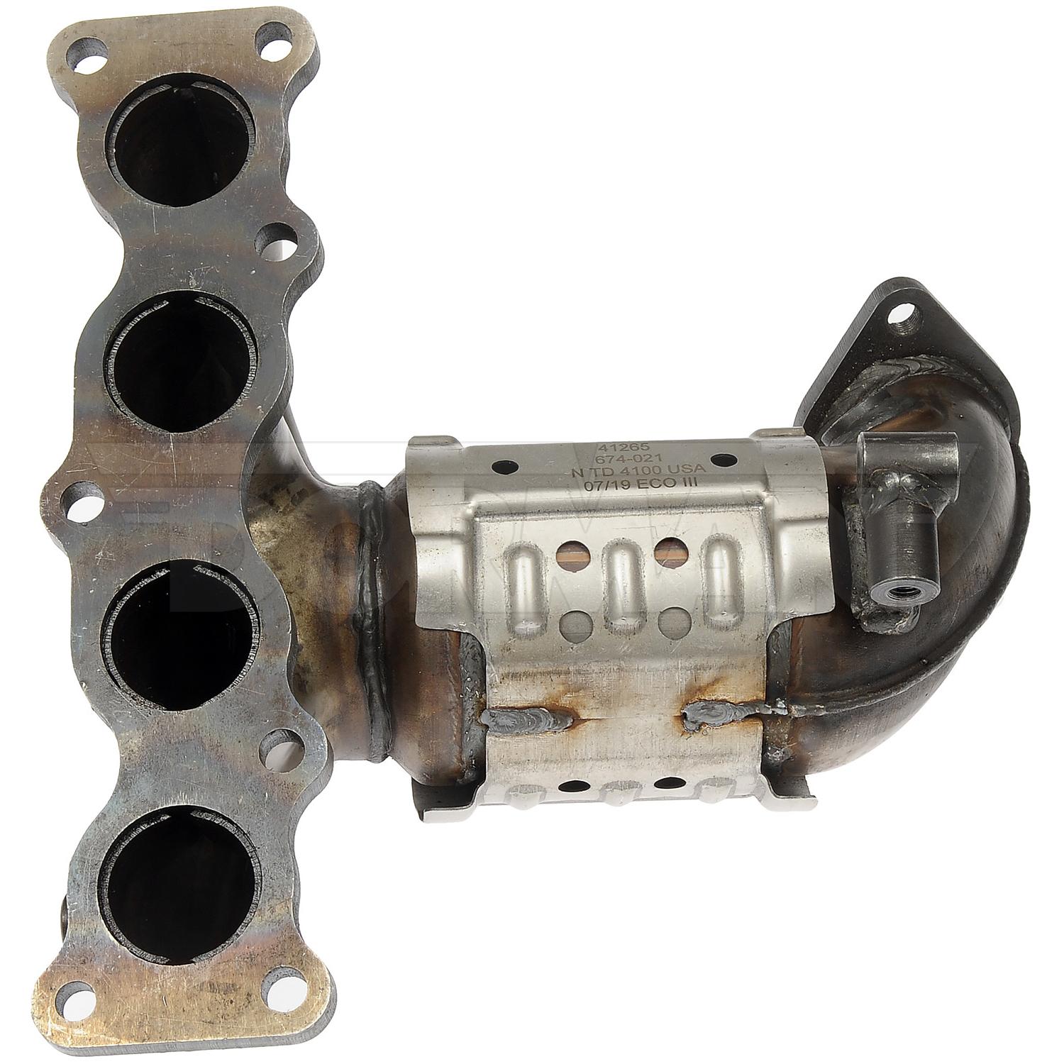 Dorman 674021 Exhaust Manifold with Integrated Catalytic Converter product image 2 of 7
