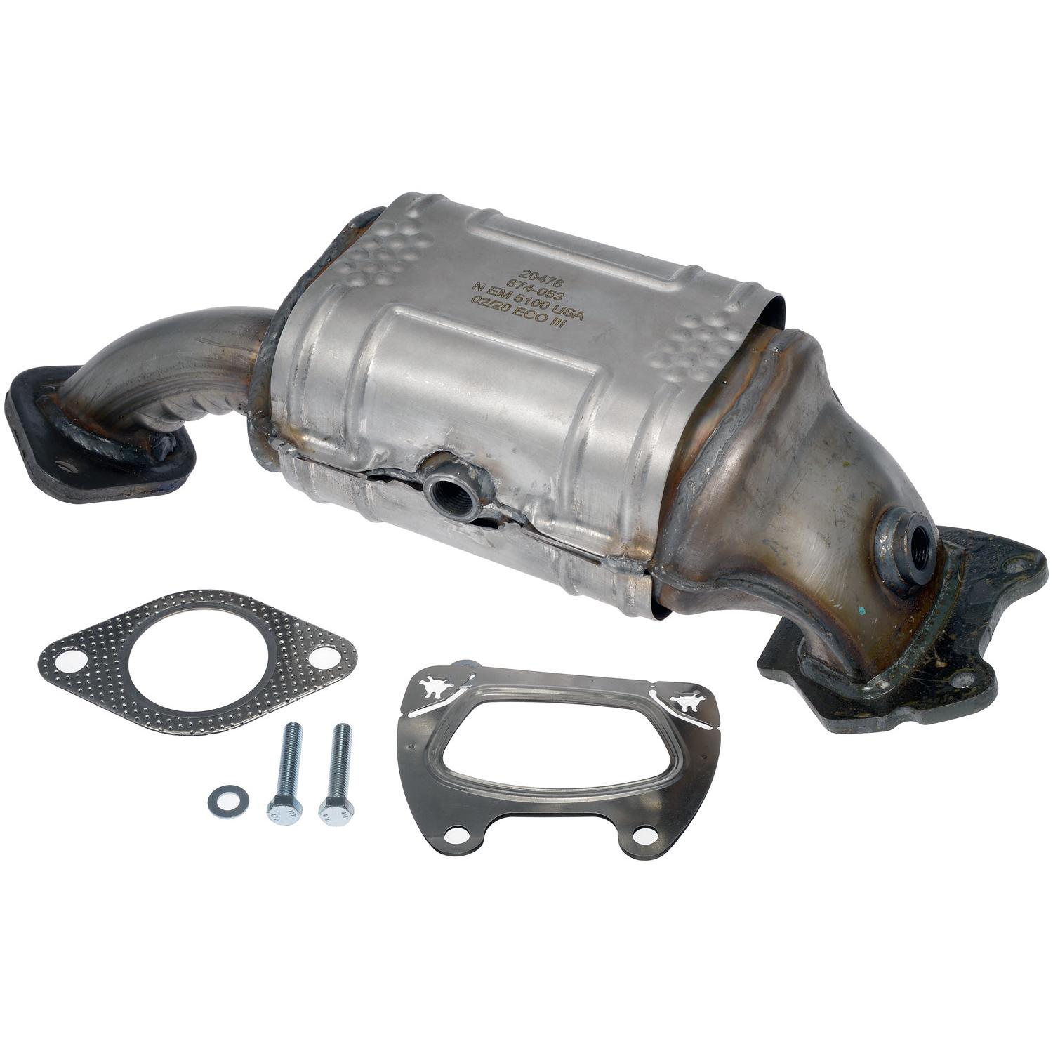 Dorman 674053 Exhaust Manifold with Integrated Catalytic Converter product image 4 of 6