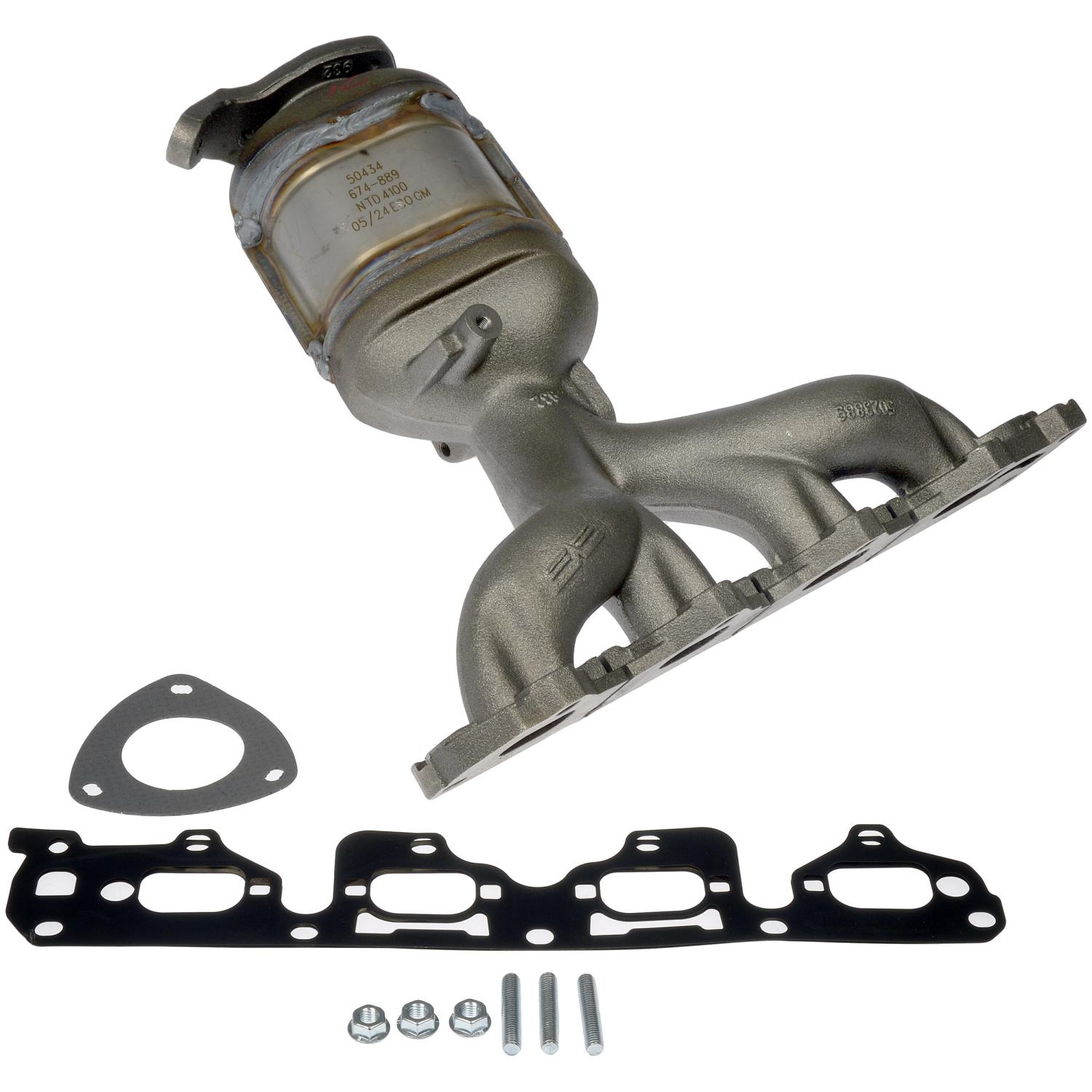 Dorman 674889 - Exhaust Manifold with Integrated Catalytic Converter Dorman 674889 Exhaust Manifold with Integrated Catalytic Converter product image 2 of 6