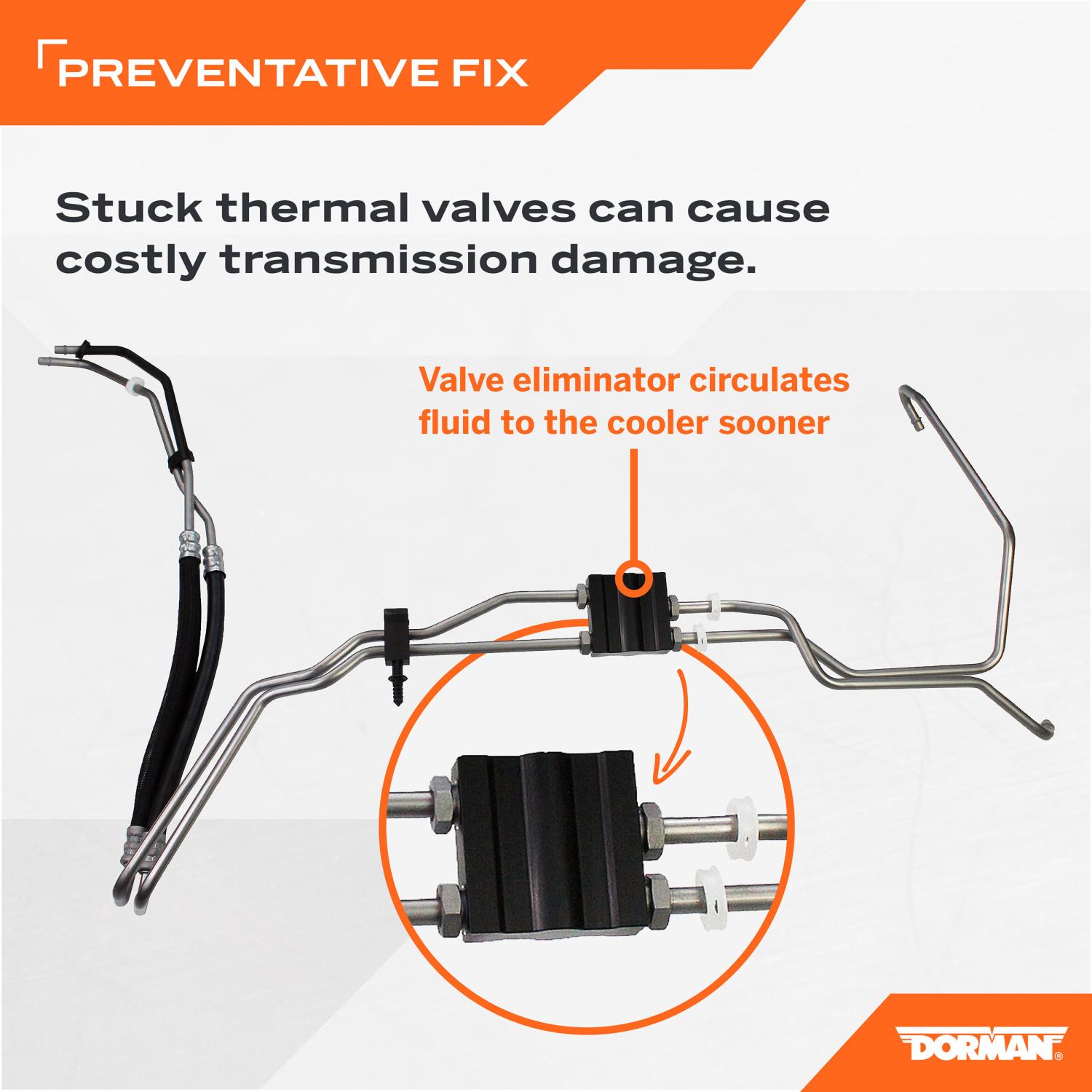 Dorman 724628 Auto Trans Oil Cooler Hose Assembly product image 6 of 6