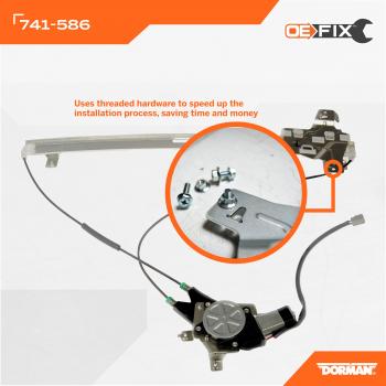 Dorman 741586 Power Window Motor and Regulator Assembly product image 6 of 6