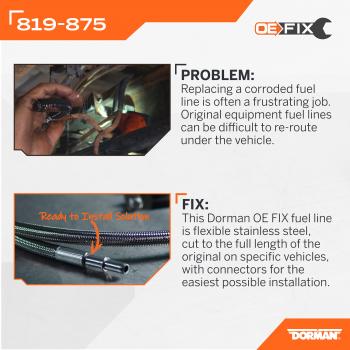 Dorman 819875 - Fuel Line Dorman 819875 Fuel Line product image 10 of 10