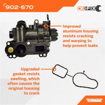 Dorman 902670 Engine Water Pump Housing product image 7 of 7