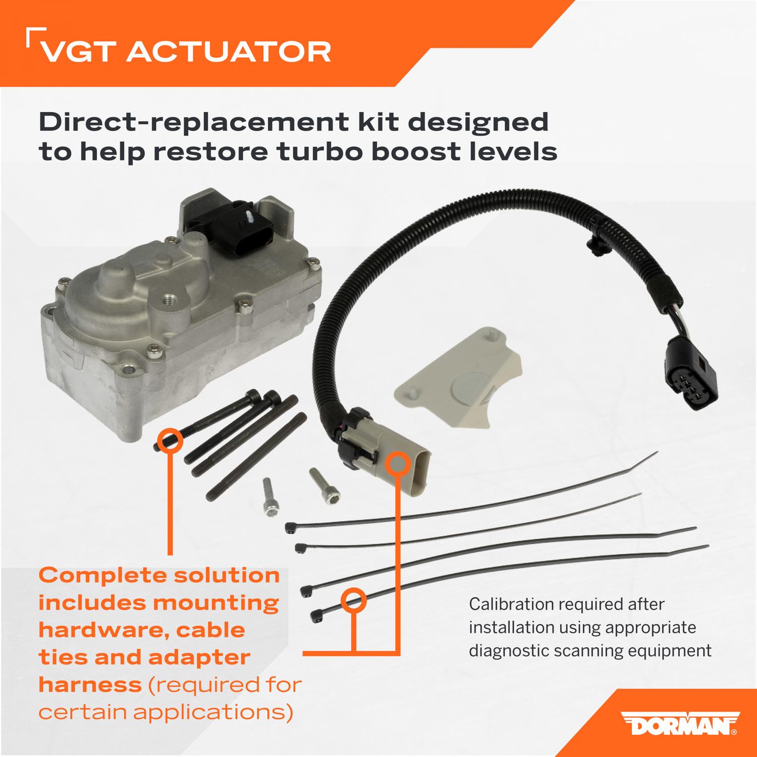 Dorman 904530 Turbocharger Actuator product image 7 of 7