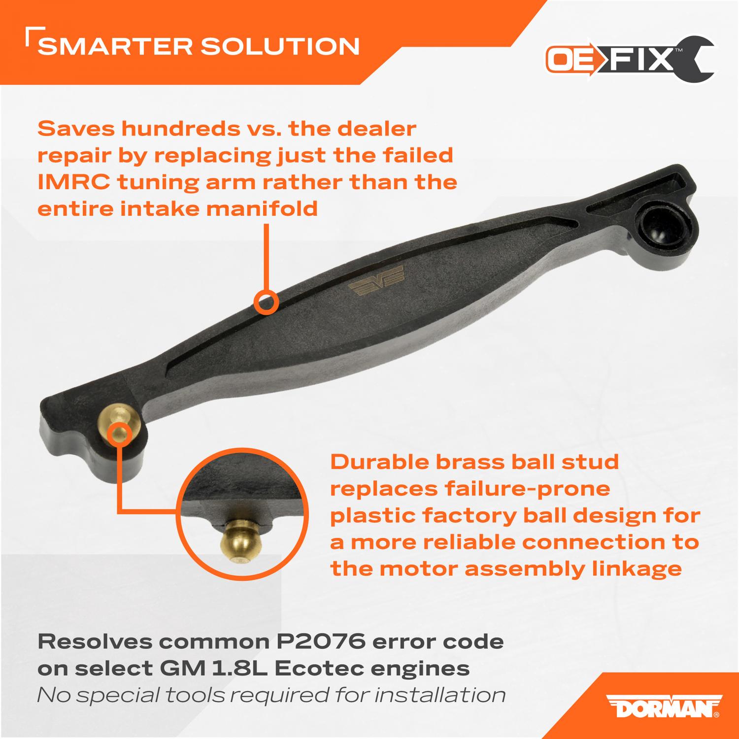 Dorman 911929A Intake Manifold Runner Control Lever product image 5 of 5
